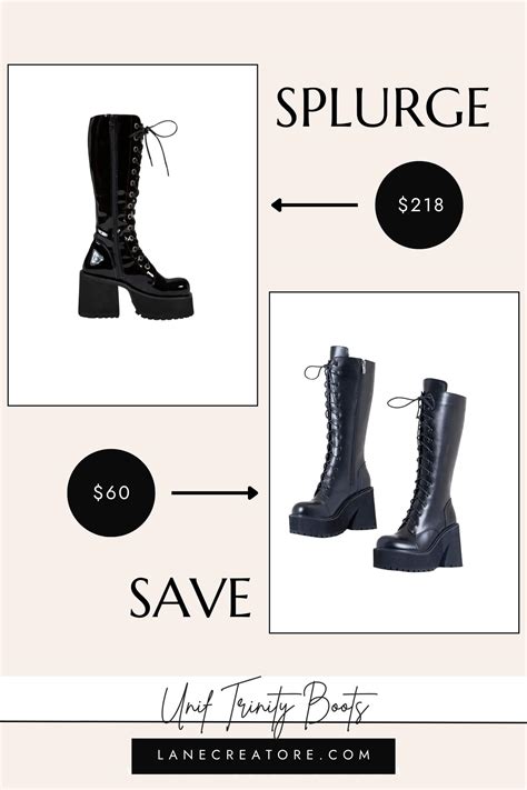 unif dupe shoes|best unif boots for less.